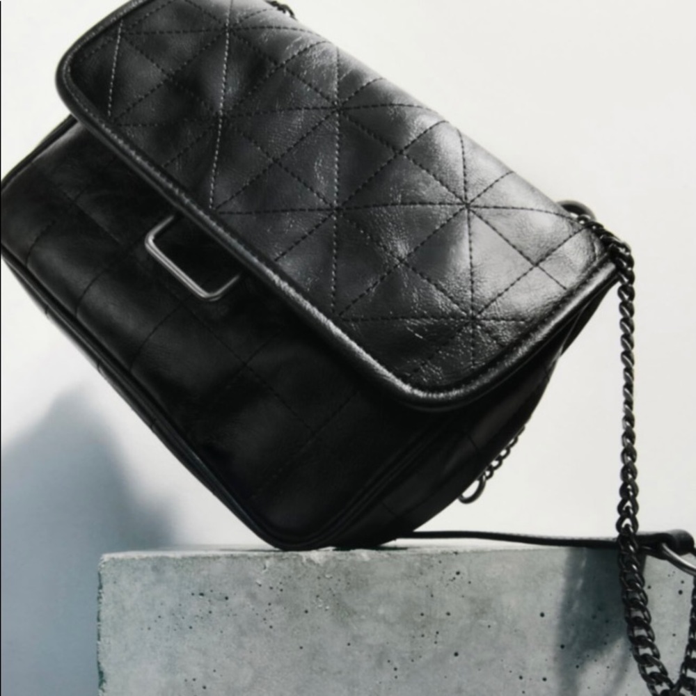 ZARA Cartera Bandolera Soft Rock